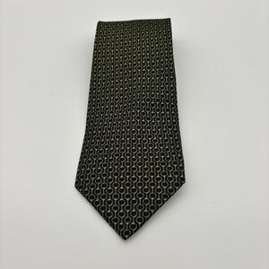Luciano Brunelli Rome Blue Green Equestrian Horse Bits Silk Necktie